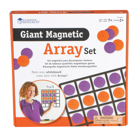 LEARNING RESOURCES Giant Array Magnetic Demonstration Set 6648